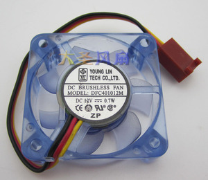 原装正品 4010 DC12V 0.7W DFC401012M 服务器 静音 散热风扇