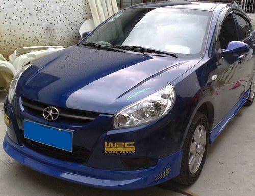 三厢江淮同悦小包围改装 同悦前后唇侧裙改装 江淮同悦尾翼加装