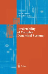 【预订】Predictability of Complex Dynamical ...
