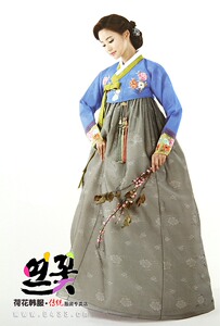 韩国原版手绣韩服/婚礼新郎新娘妈妈韩服/H-W01086-95