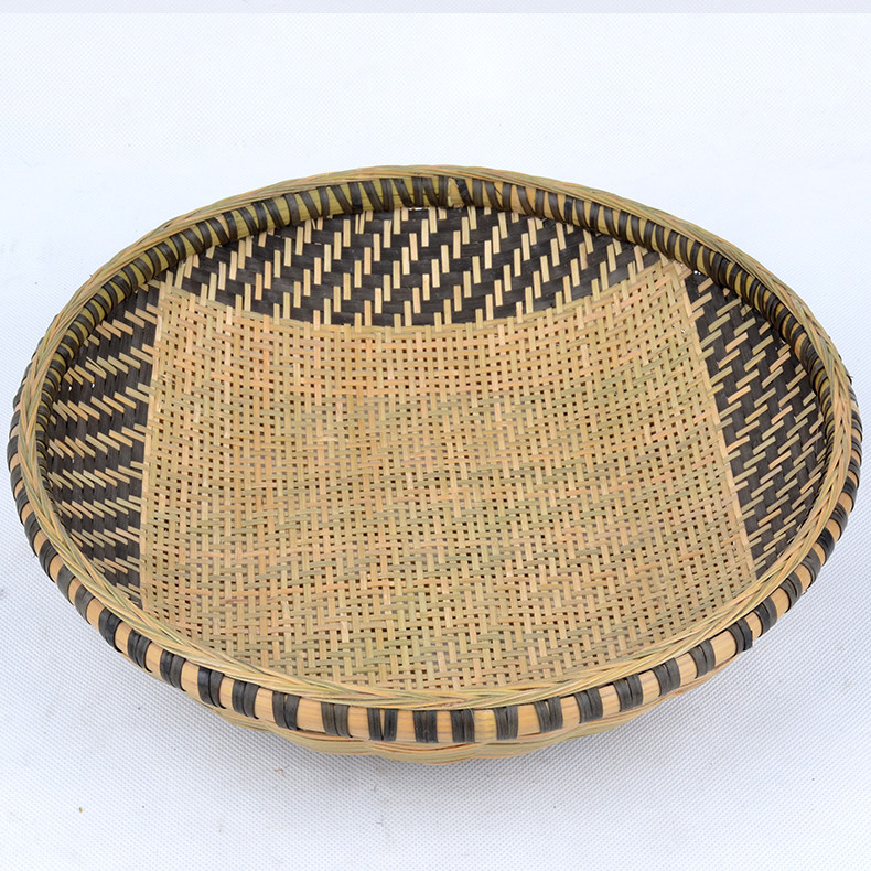 贵州省特产优质手工竹编簸箕竹筛有孔竹制品 收藏型艺术品收纳筐在类目 特色手工艺, 地区民间特色手工艺, 竹编/竹雕中 - 来自Buy2taobao.com提供专业的淘宝代购服务