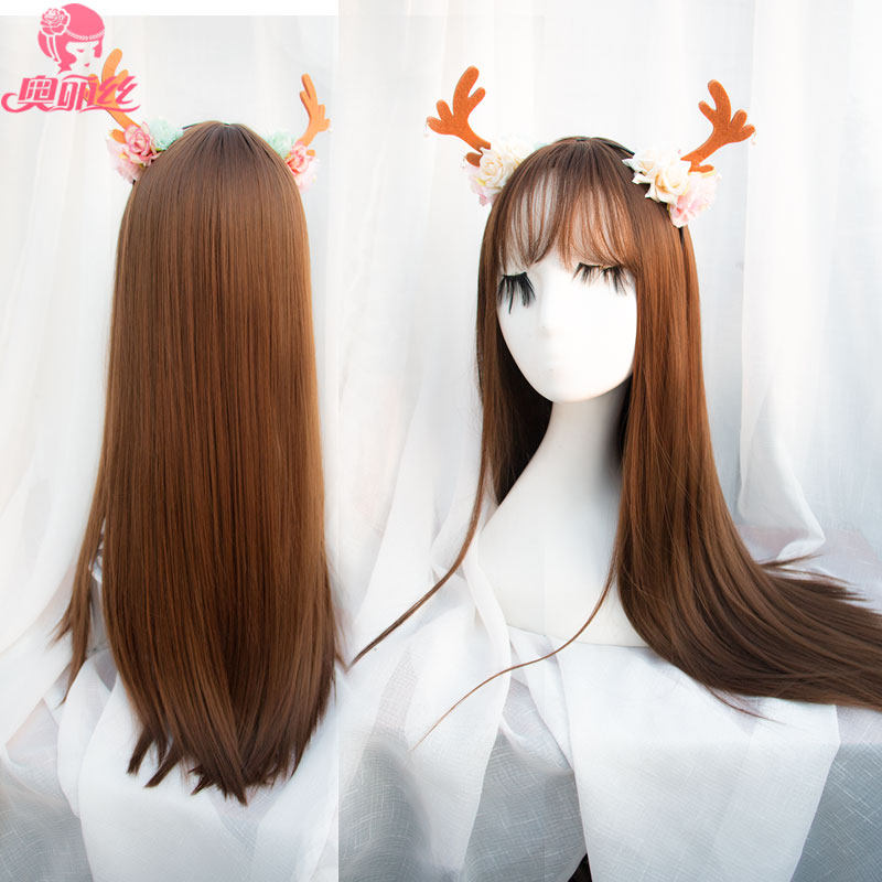 Perruque Long cheveux raides - Ref 2607811 Image 3