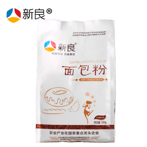 新良高筋面粉 高筋面粉 面包粉 披萨粉 面包机专用 500克原装