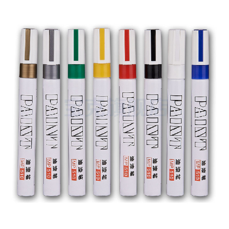 包邮 宝克油漆笔MP510 油性笔 补漆笔DIY相册涂鸦笔金黑白 12支装