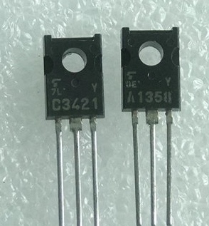 全新原装正品东芝中小功率名管2SA1358-Y/2SC3421-Y/1对原袋！