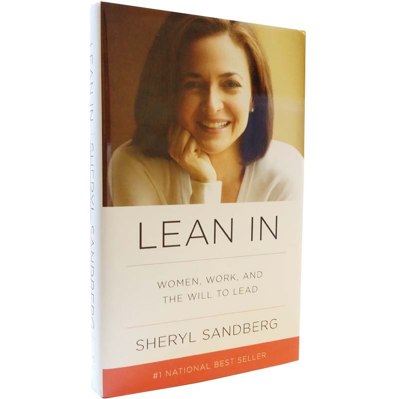 现货英文原版向前一步Lean In谢丽尔雪莉桑德伯格 Sheryl Sandberg精装进口原版