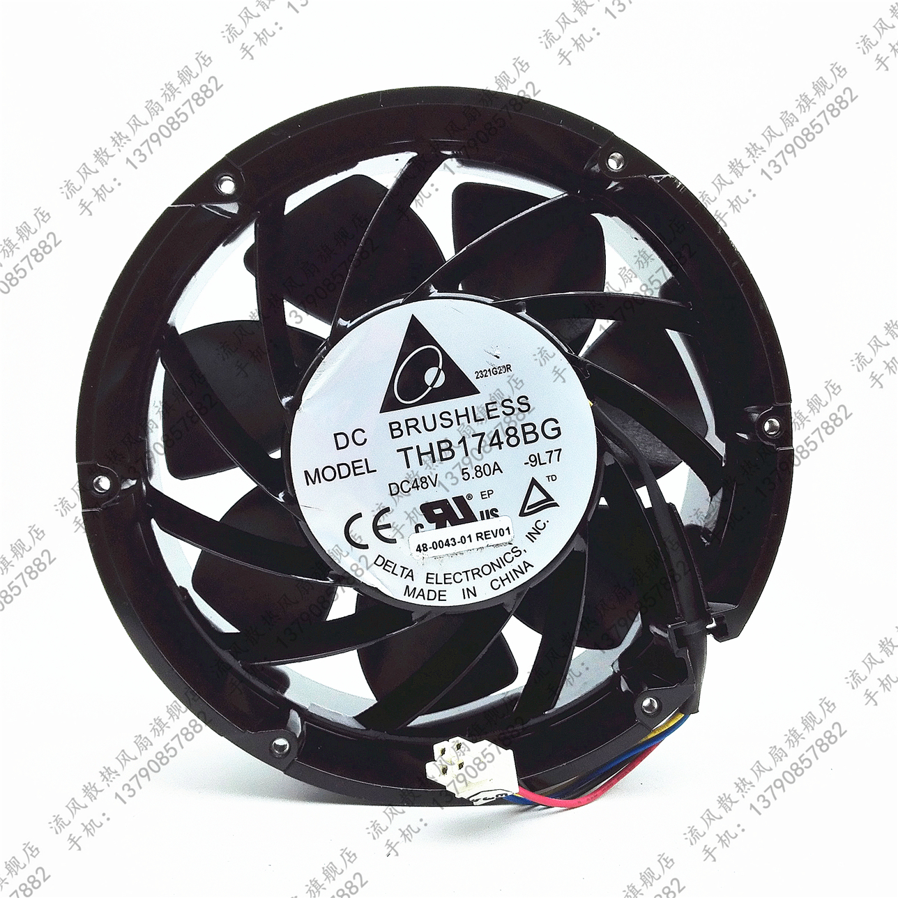 全新原装台达 THB1748BG DC48V 5.8A 17251 48-0043-01服务器风扇