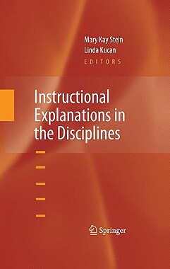 【预售】Instructional Explanations in the Disciplines