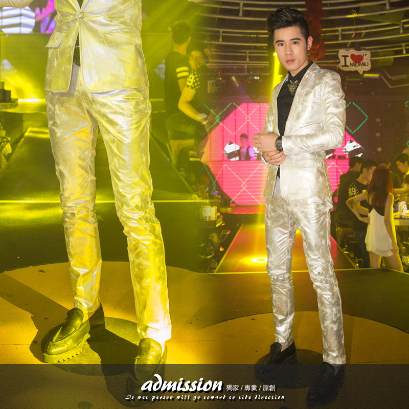 Pantalon cuir homme pour jeunesse pour printemps - Ref 1480586 Image 1