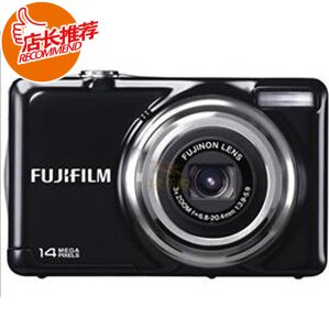 FUJIFILM 富士 JV310 数码相机 1400像素 2.7英寸 3倍光变 黑色 - 封面