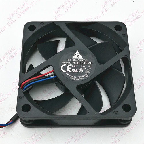 台达 NUB0612MB -AR00 12V 0.14A 6015 奥图码 投影机仪 散热风扇