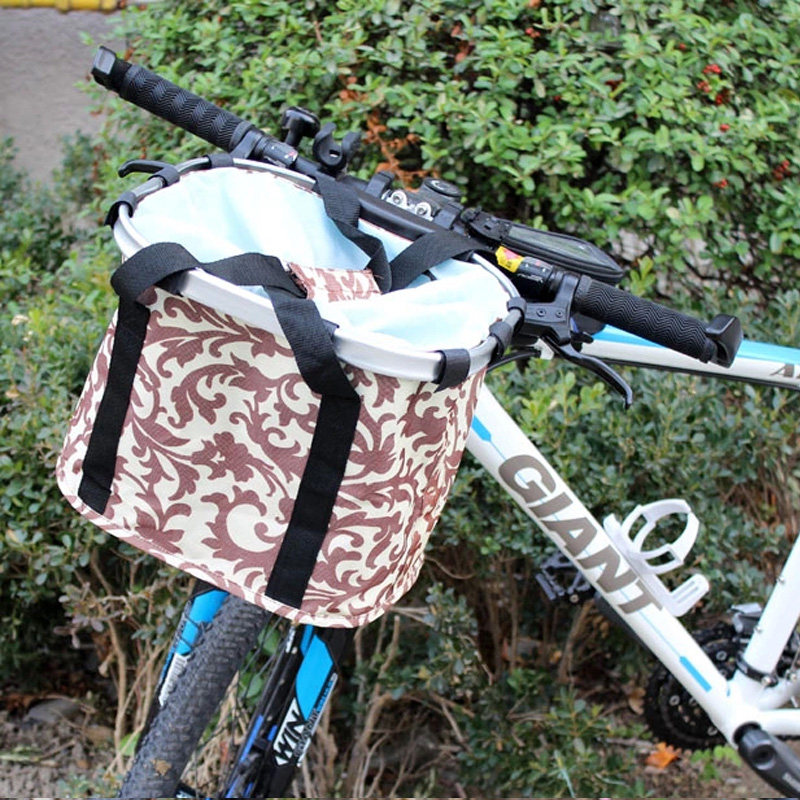 Panier pour vélo JAKROO en toile - Ref 2266510 Image 1