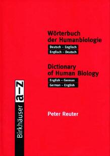 【预售】Wörterbuch der Humanbiologie / Dicti...