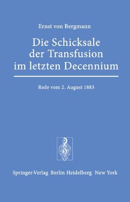 【预订】Die Schicksale Der Transfusion Im Le...