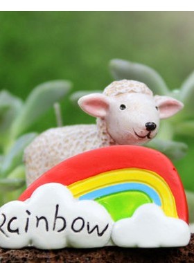 星星卡通办公室苔藓微景观摆件