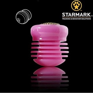 14省包邮 美国星记 犬用凹槽漏食球玩具 狗漏食球玩具带磨牙饼