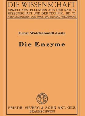 【预售】Die Enzyme: Wirkungen Und Eigenschaften