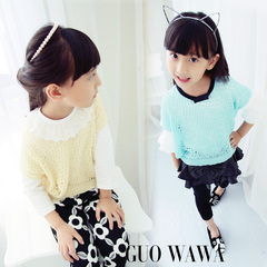 Chemise fille à manche longue en toile - Ref 2086627 Image 10