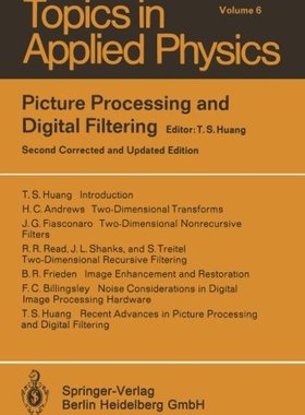 【预订】Picture Processing and Digital Filtering