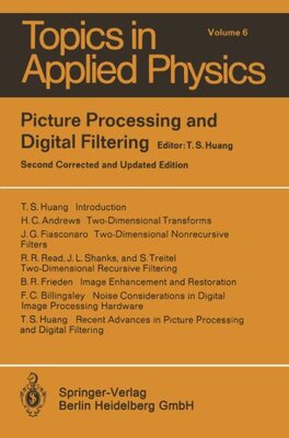 【预订】Picture Processing and Digital Filtering