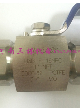 供应韩国HY-LOK球阀H2B-F-12NPK H3B-F-12NPK H1B-H-12MP卡套螺纹