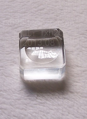 底座水晶方块水晶非常通透