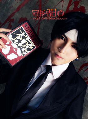 包邮甜心家全职猎人 库洛洛鲁西鲁 云雀幻影旅团 cosplay假发特价