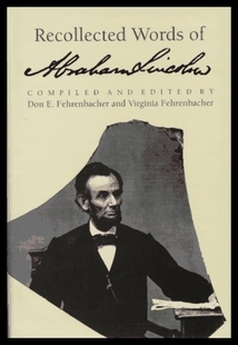 预售 Abraham Recollected Lincoln Words