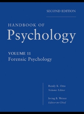 【预售】Handbook of Psychology, Forensic Psychology