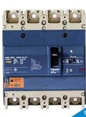 施耐德EZD100M4080N塑壳断路器 4P 80A固定式/板前接线