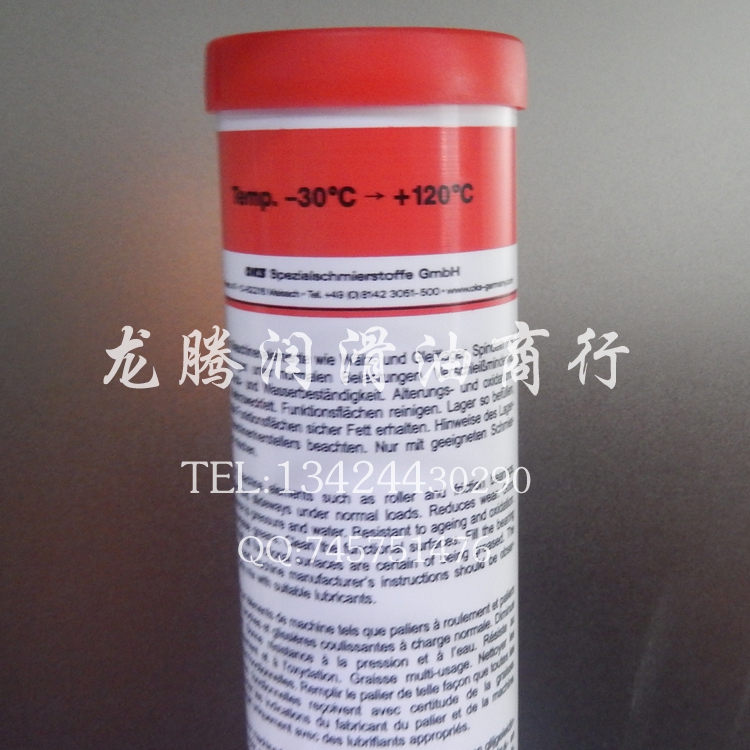德国OKS 402滚动滑动轴承螺杆多用途高性能高温润滑油脂400ML