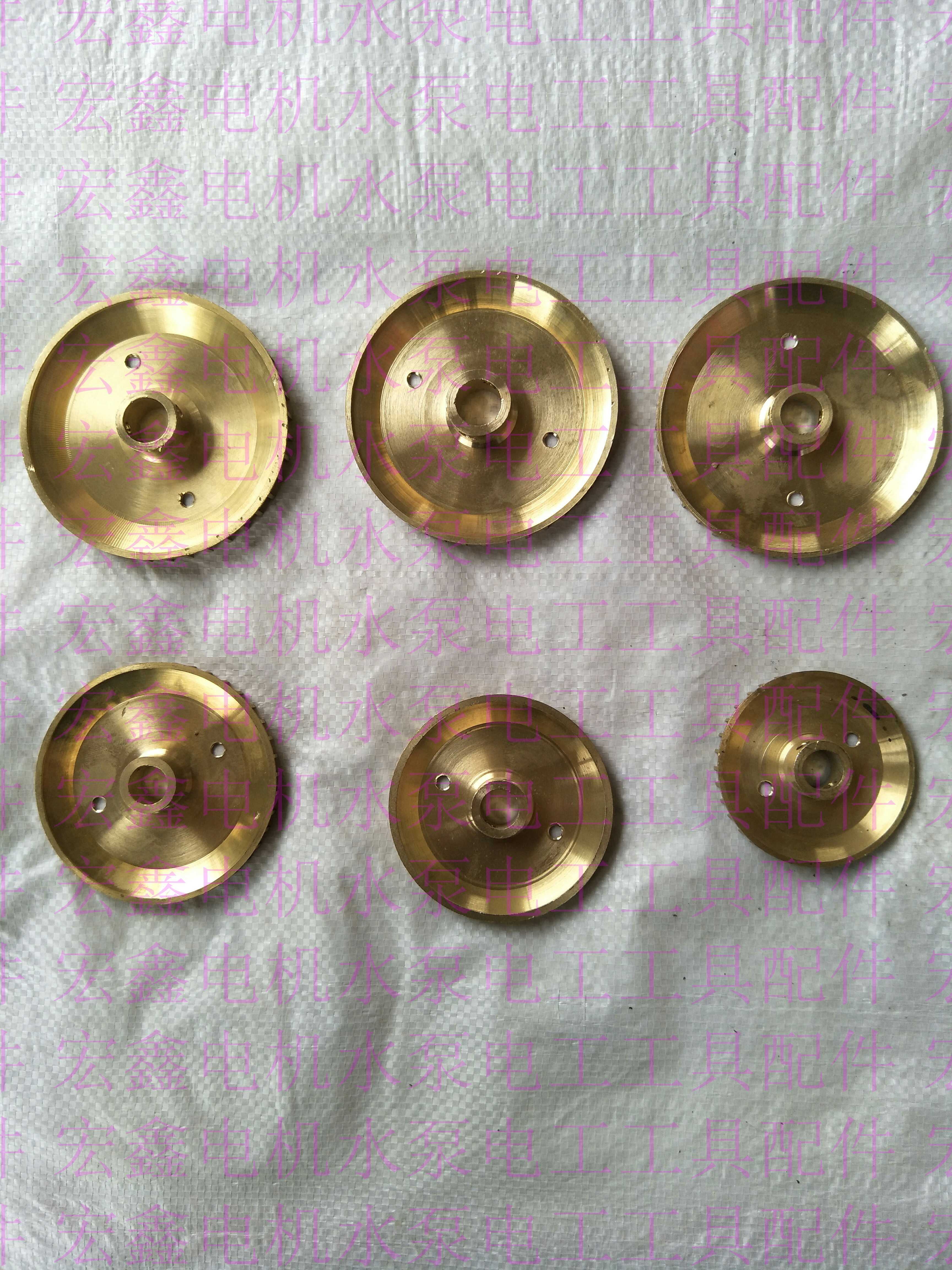 家用自吸泵单面铜叶轮增压泵自动泵管道泵自吸泵铜叶轮水泵配件