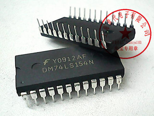 DM74LS154N  仙童  74LS154【散新】赛格市场G332室实体店 现货