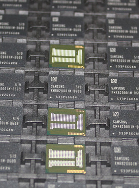 KMR820001M-B609三星存储器128+16 EMCP芯片全新空资料字库