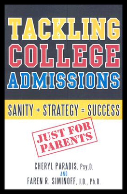 【预售】Tackling College Admissions: Just for Parents: Sa