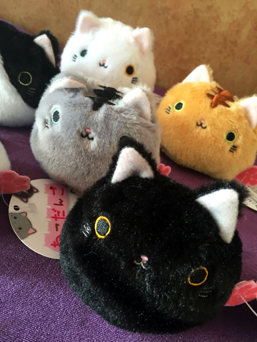 正版日本靴下猫卡通猫咪手掌沙包儿童毛绒布艺砂包沙包圣诞节礼物