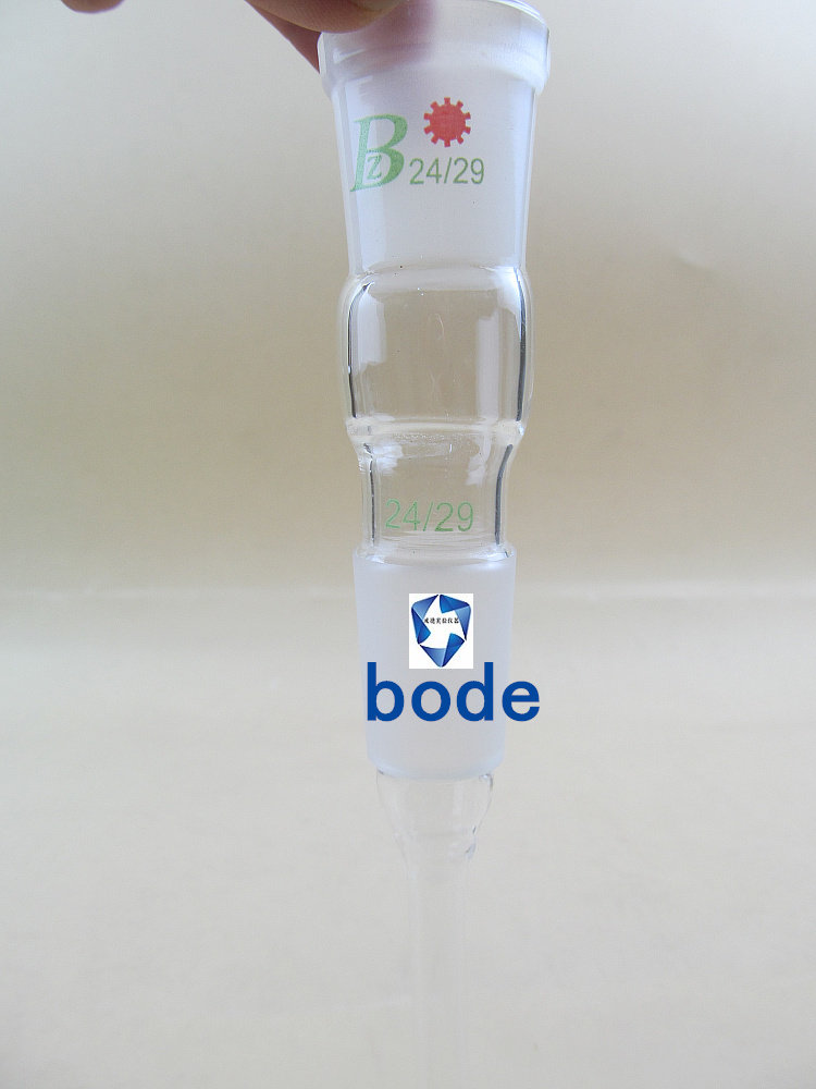 弯形接受管 直形 真空 蒸馏接受管 尾接管 接引管 24#高硼硅105度