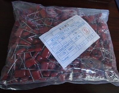 CBB81电容 1600V822J 脚距15MM 全新 (1包500只=90元)