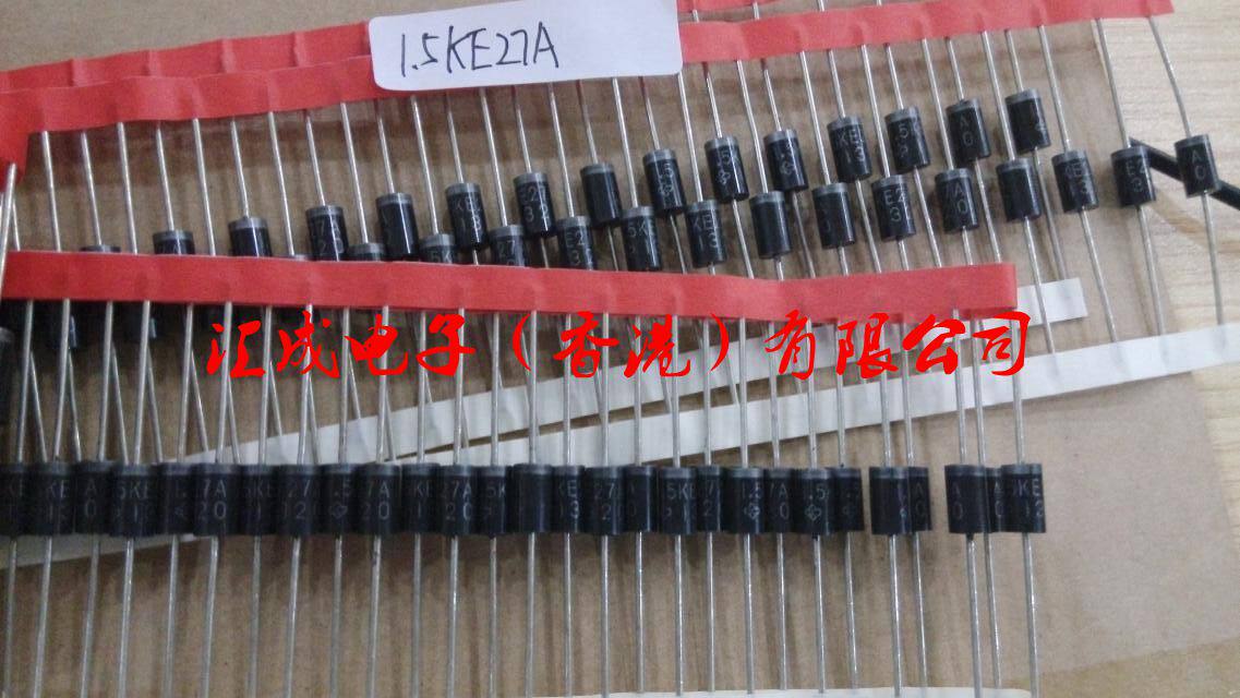 1.5KE27A DO-201AD TVS瞬变抑制二极管 1盒1000个=300元