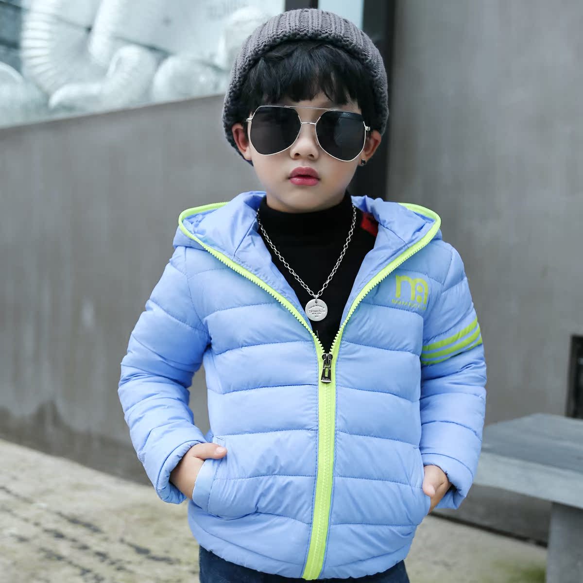 Blouson pour garcon en polyester - Ref 2160117 Image 4