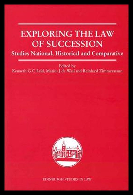 【预售】Exploring the Law of Succession: Studies National