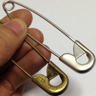 复古铜色可爱胖头古味道装饰毛衣披肩扣大别针胸针胸花露滴轻轻*