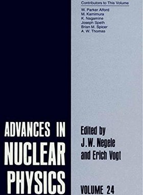 【预售】Advances in Nuclear Physics: Volume 24