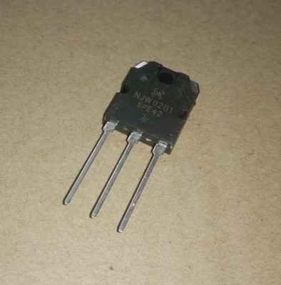 NJW0281G ON 厂家全新现货 TO-3P 配对管 单个 单价6.0 可直拍