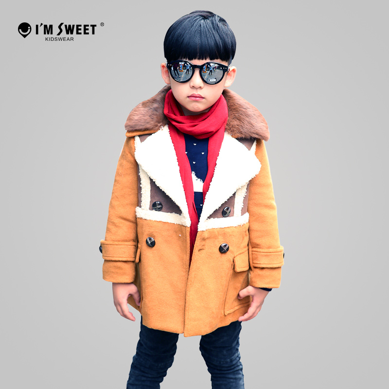 Manteau enfant IM SWEET en laine - Ref 2160795 Image 1