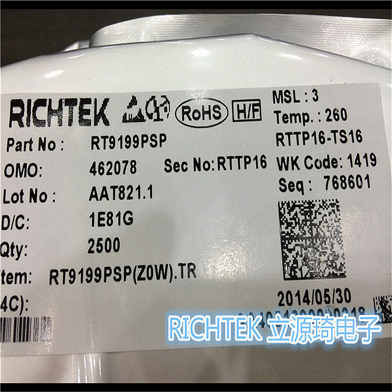 RT9199PSP RT9199 RICHTEK SOP8 全新进口原装现货 可直拍 出样