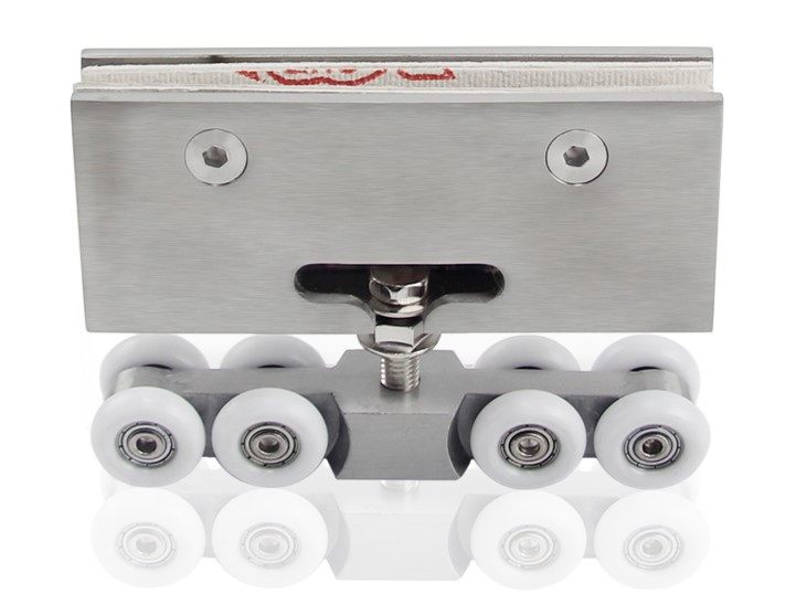 推拉移门 轨道滑轮 静音吊轮 防尘自平衡滑轮 玻璃门吊滑轮