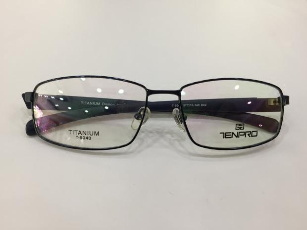 郑伊健代言 淡泊眼镜架 TENPRO/淡泊休闲纯钛眼镜架 钛架T-5040