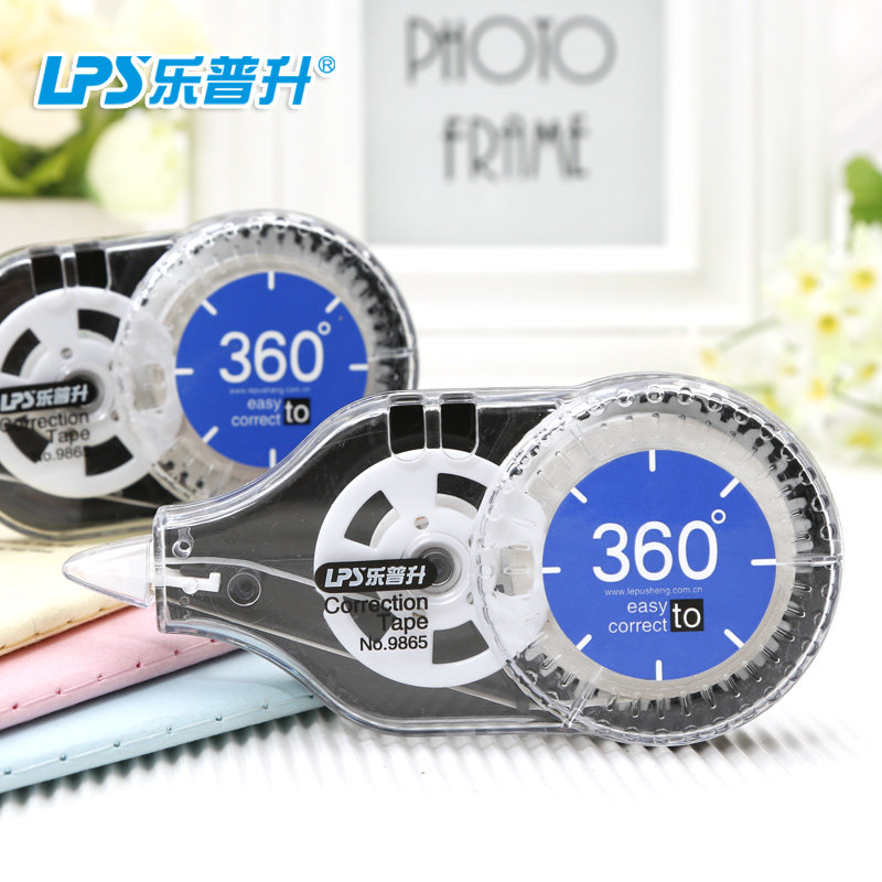 乐普升修正带360顺滑涂改带20米大容量修改带学生用改正带办公文具用品批发_虎窝淘