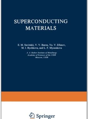 【预售】Superconducting Materials